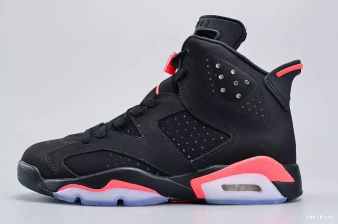 Retro 5627 Infrared 649 Affordable 384664- Black Jordan 6 0623